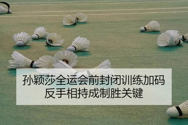 孙颖莎全运会前封闭训练加码 反手相持成制胜关键